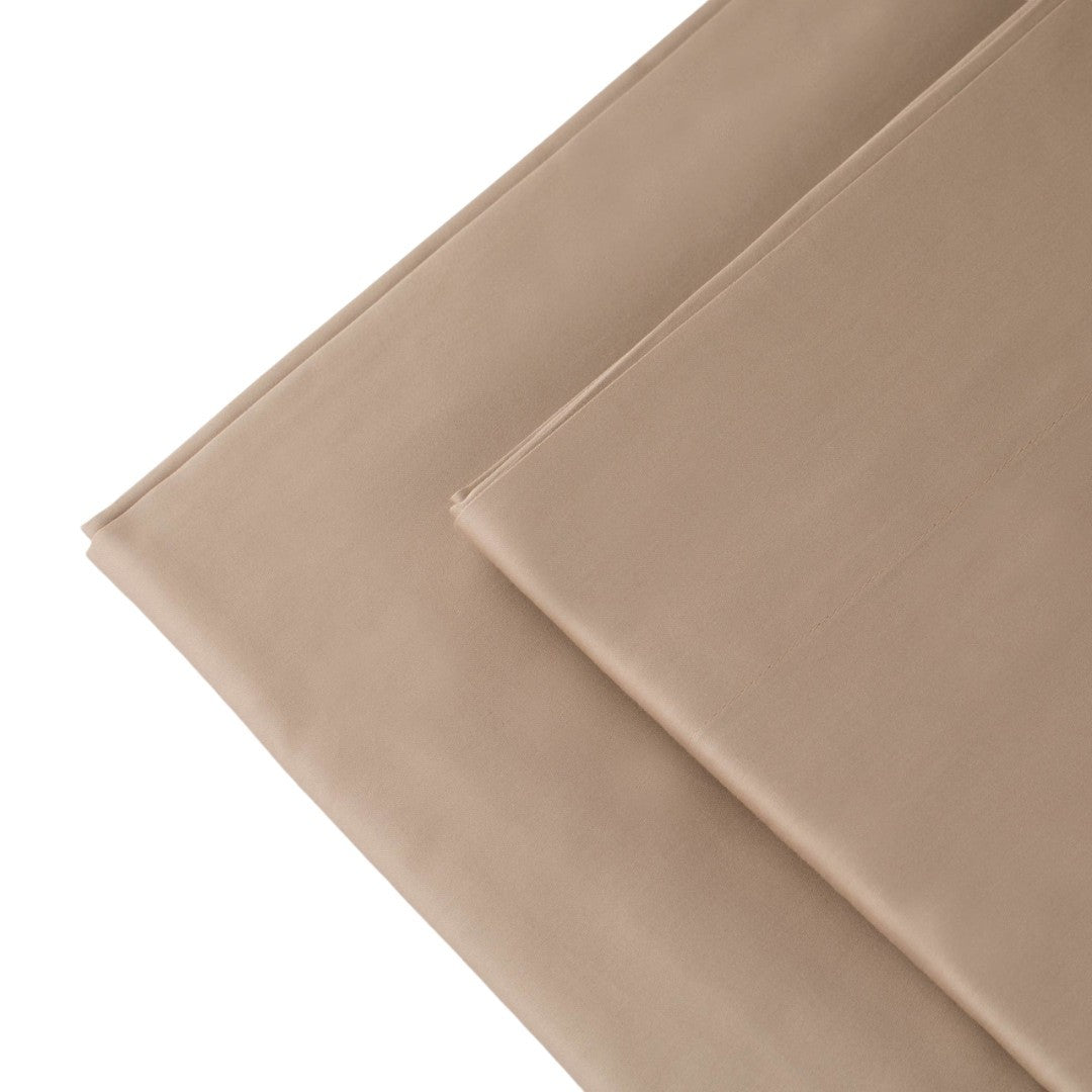 Reevèr Charme Completo Lenzuola Matrim. Raso di cotone Corda - LN0259 0401