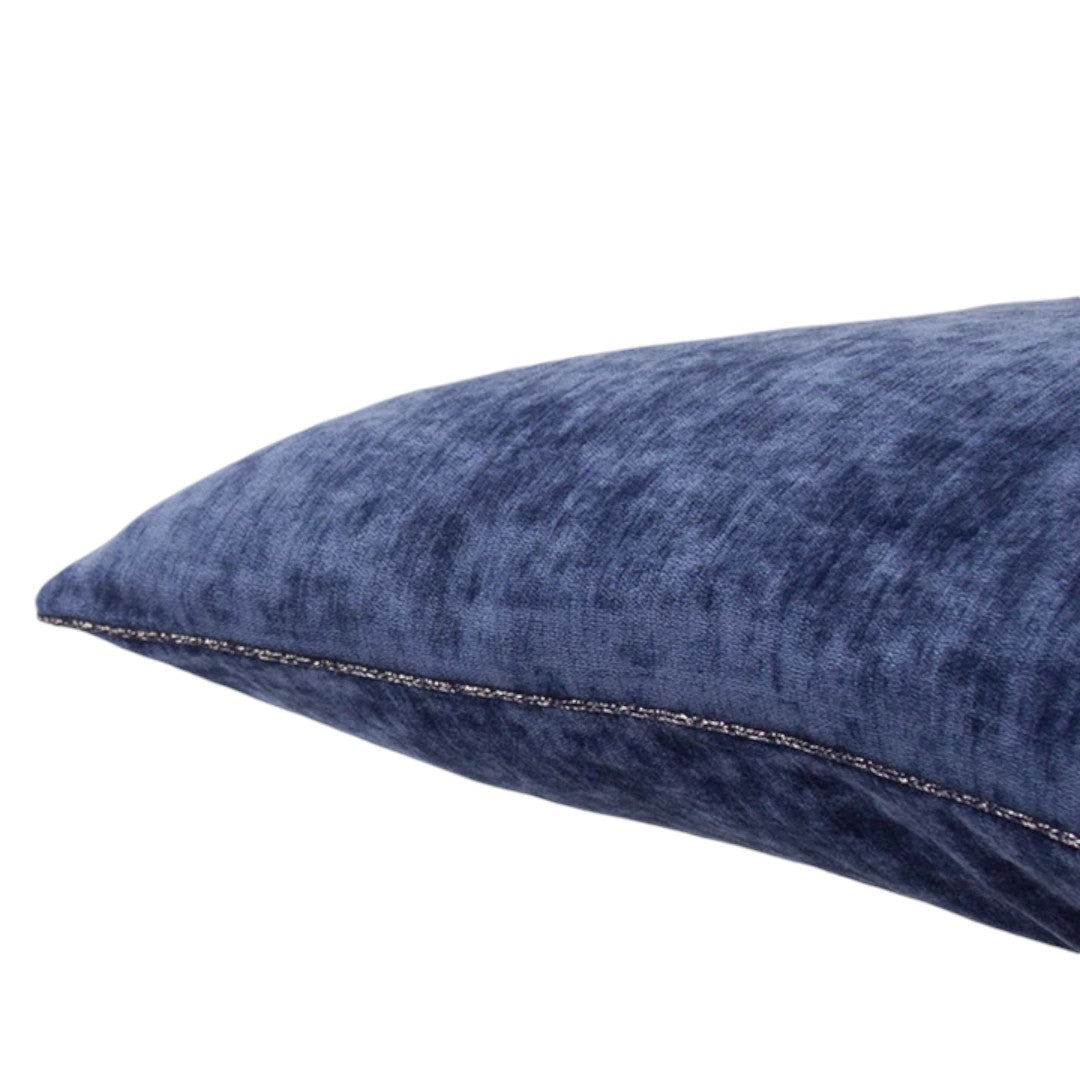 Edina Cuscino Arredo Ciniglia Blu Notte - AG0873 0601