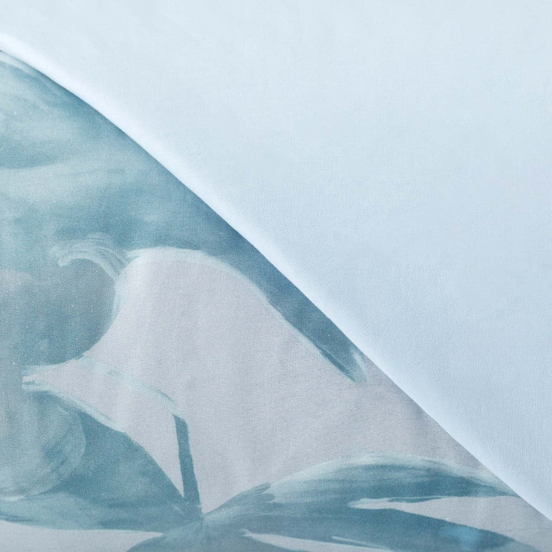 Riviera Isabel Parure Copripiumino Percalle Stampa Digitale verde - LF0716 0101