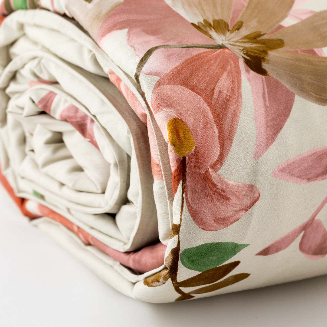 Riviera Isabel Parure Copripiumino Percalle Stampa Digitale Ambra - LF0716 0201