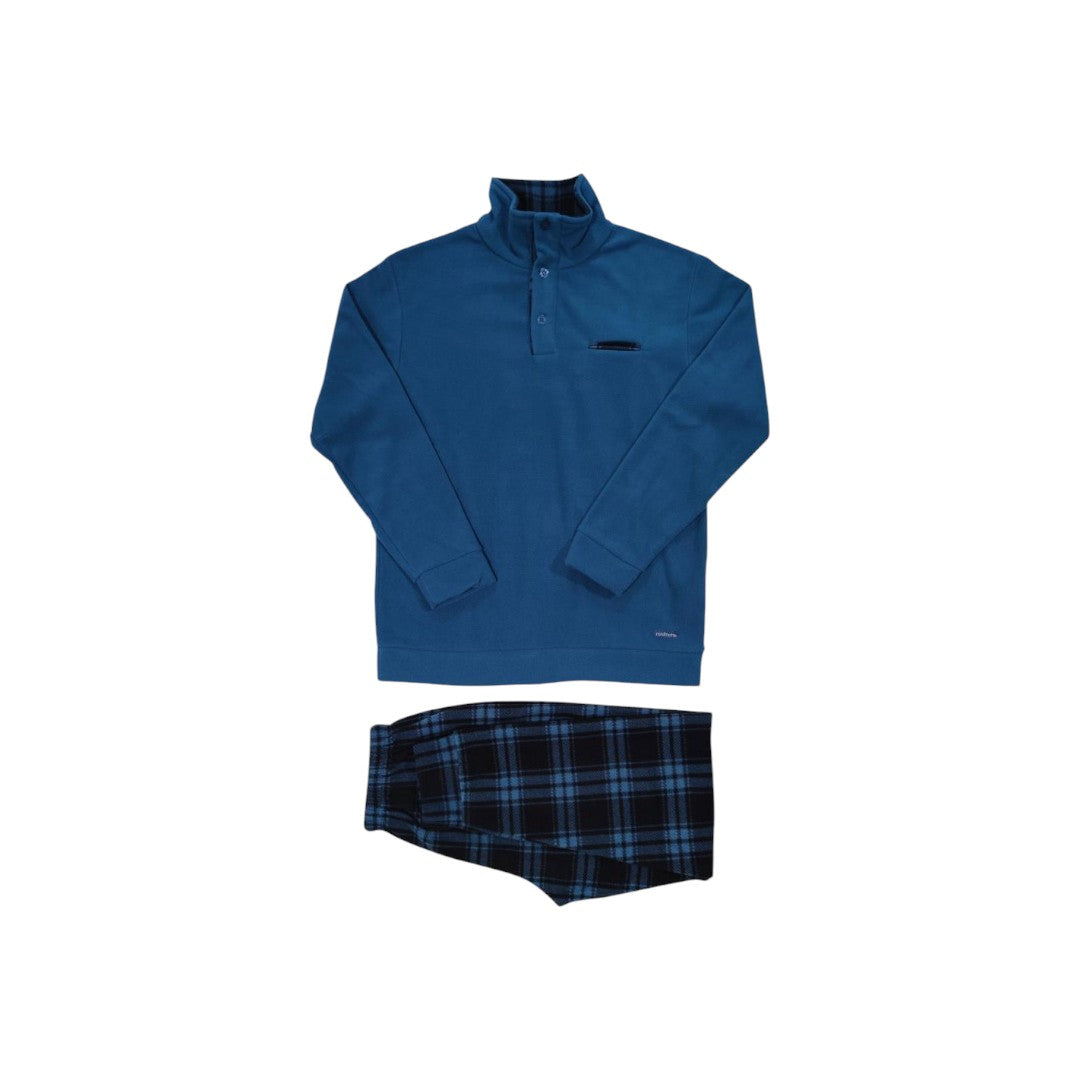 Noidinotte Pigiama uomo micropile pantalone con polsino Tartan FC002779PB401