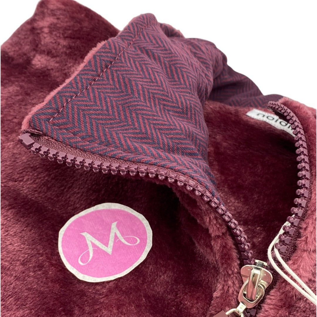 Noidinotte Giacca Uomo Coral Fleece Con zip Bordeaux GE002613PB402