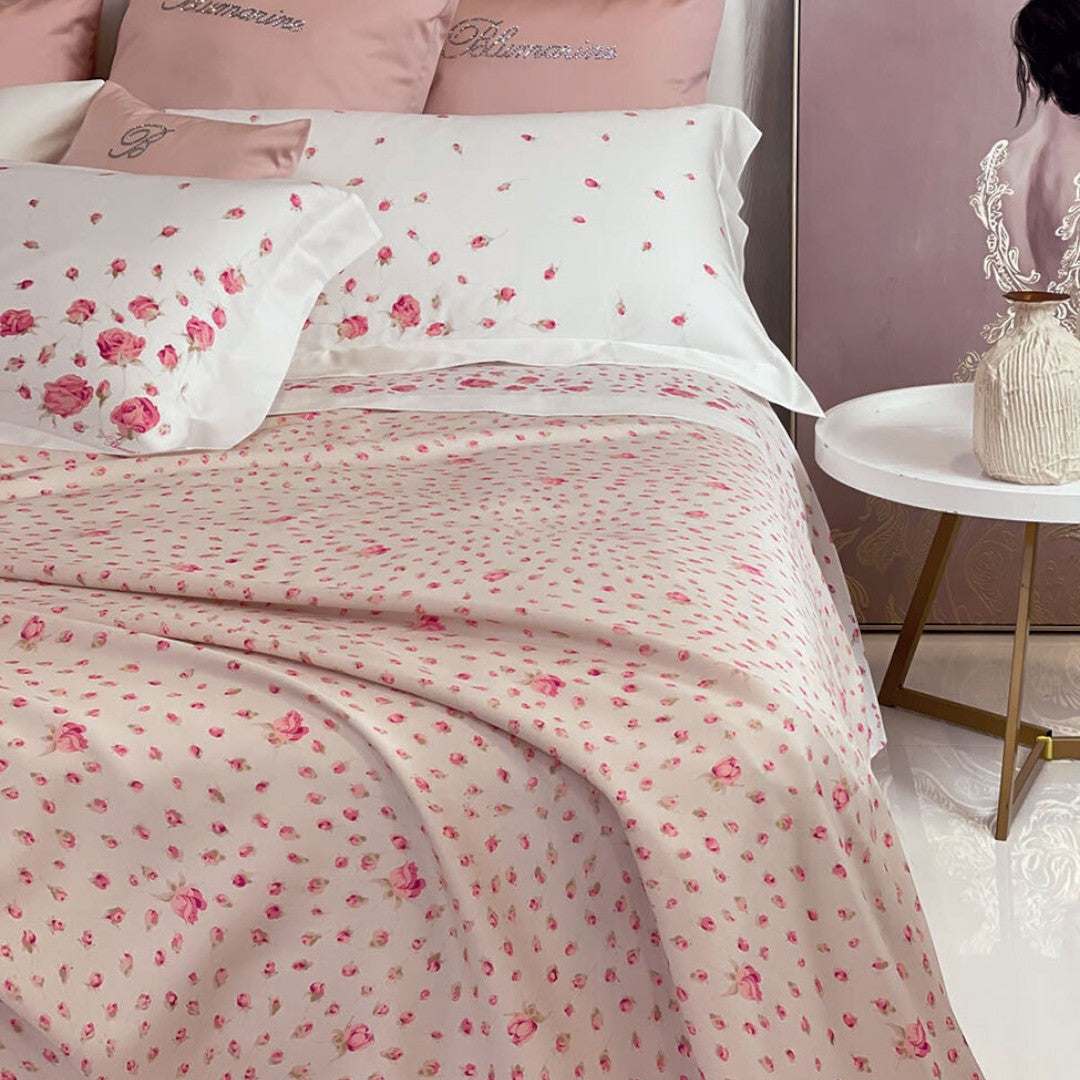 Blumarine Lenzuola Quattro Stagioni Sogno Matrimoniale Salmone - 10108 0057 02