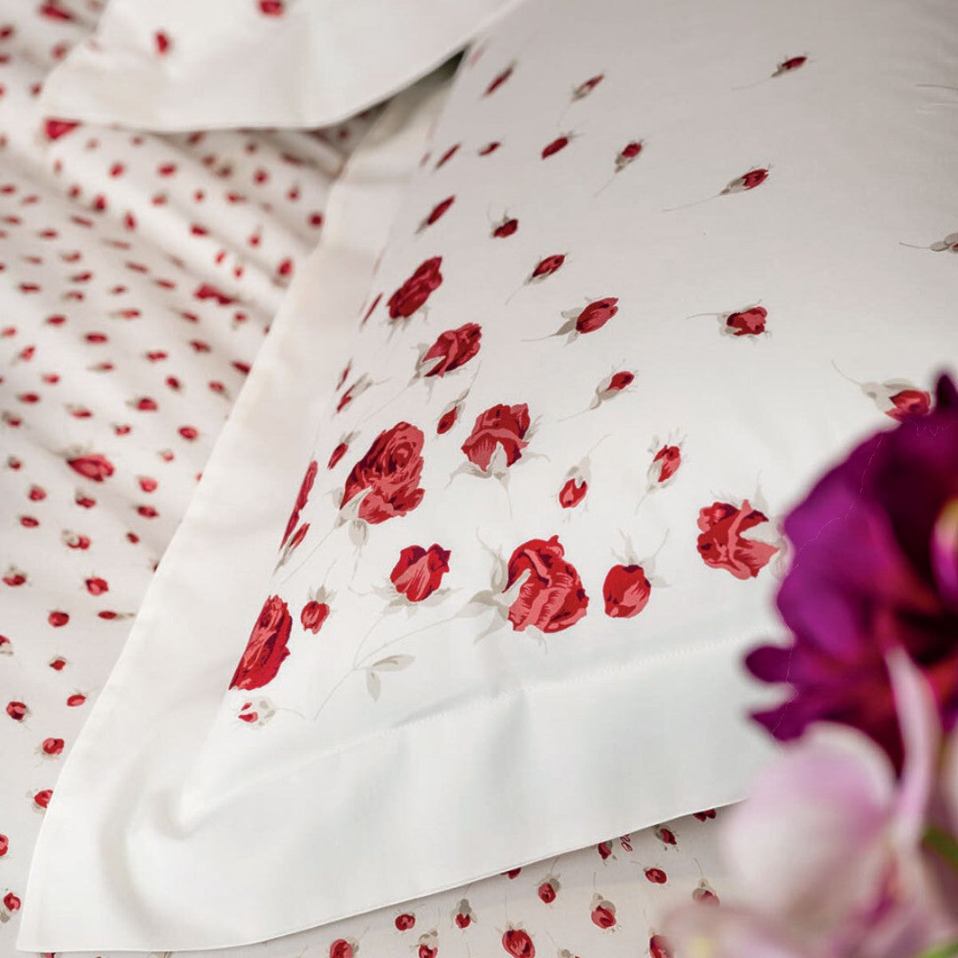 Blumarine Lenzuola Quattro Stagioni Sogno Matrimoniale Rosso- 10108 0057 09