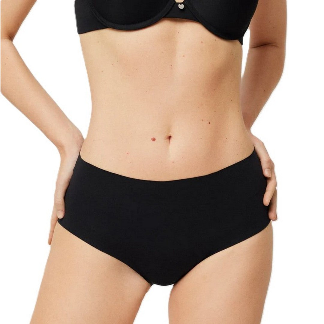 Ysabel Mora Slip alto donna senza cuciture tagliate al laser - 19662 nero