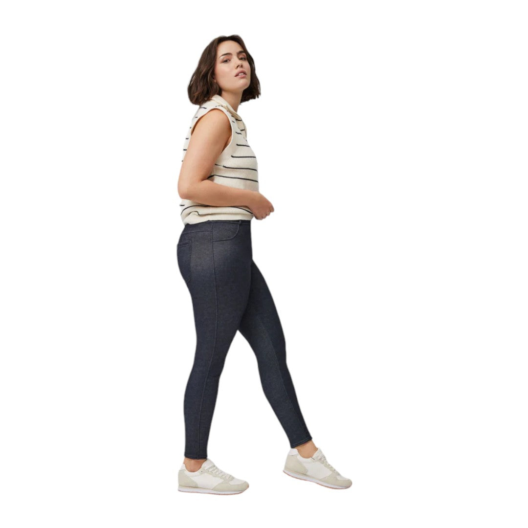 Ysabel Mora Leggings Termico Donna Effetto Jeans