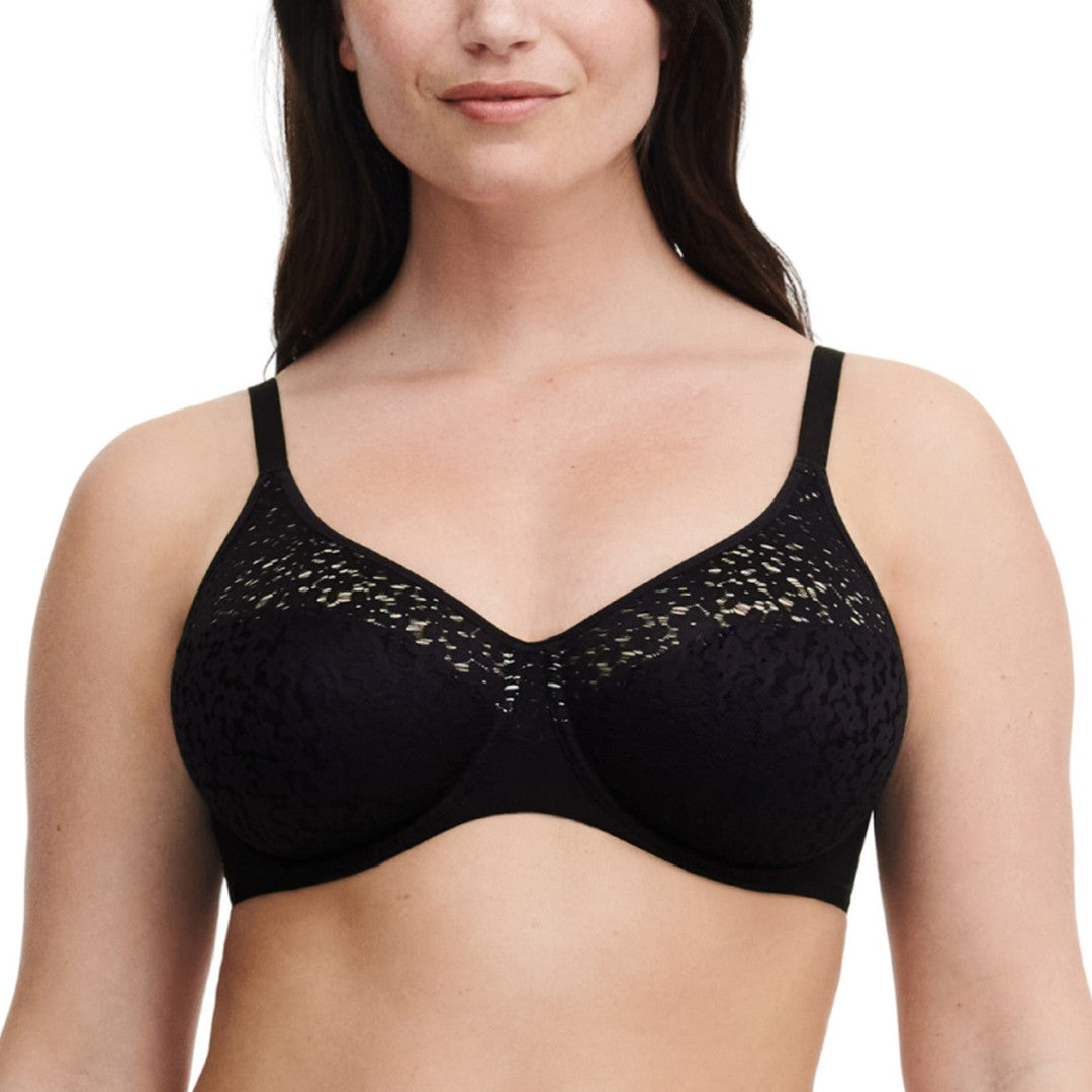 Chantelle EasyFeel Norah Reggiseno con ferretto coprente pizzo floreale C13F10