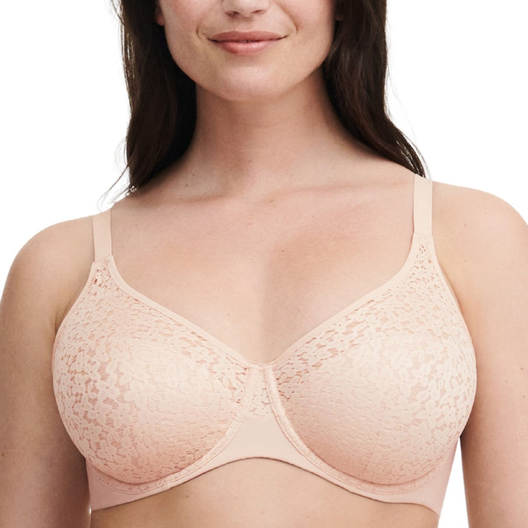 Chantelle EasyFeel Norah Reggiseno con ferretto coprente pizzo floreale C13F10