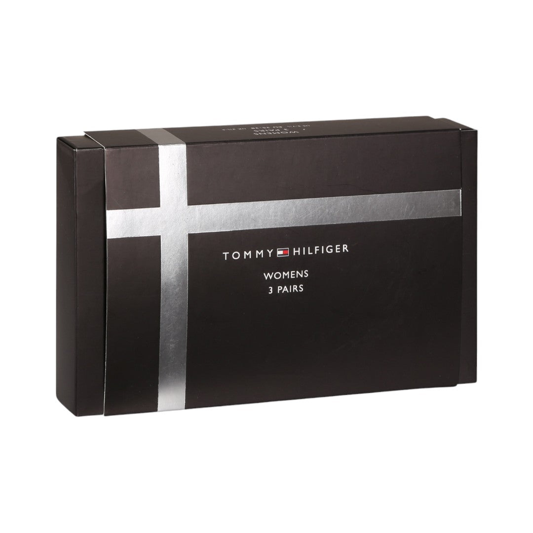 Tommy Hilfiger Donna Gift Box x3 Calze Nero - 701224920 002 039