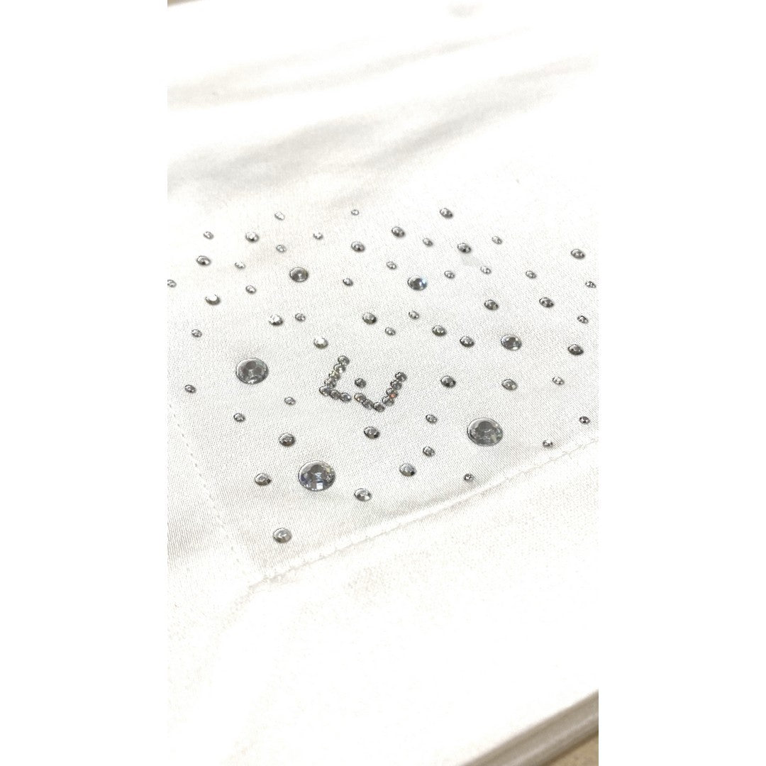 Liu Jo Runner Gocce Raso Con punti Luce in Swarovski Bianco LT156B-00069