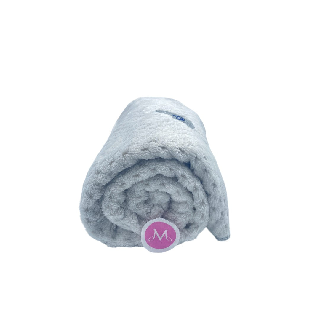 Liu Jo Baby Copertina Carrozzina in Pile Color Perla Blu - BL425C 00299