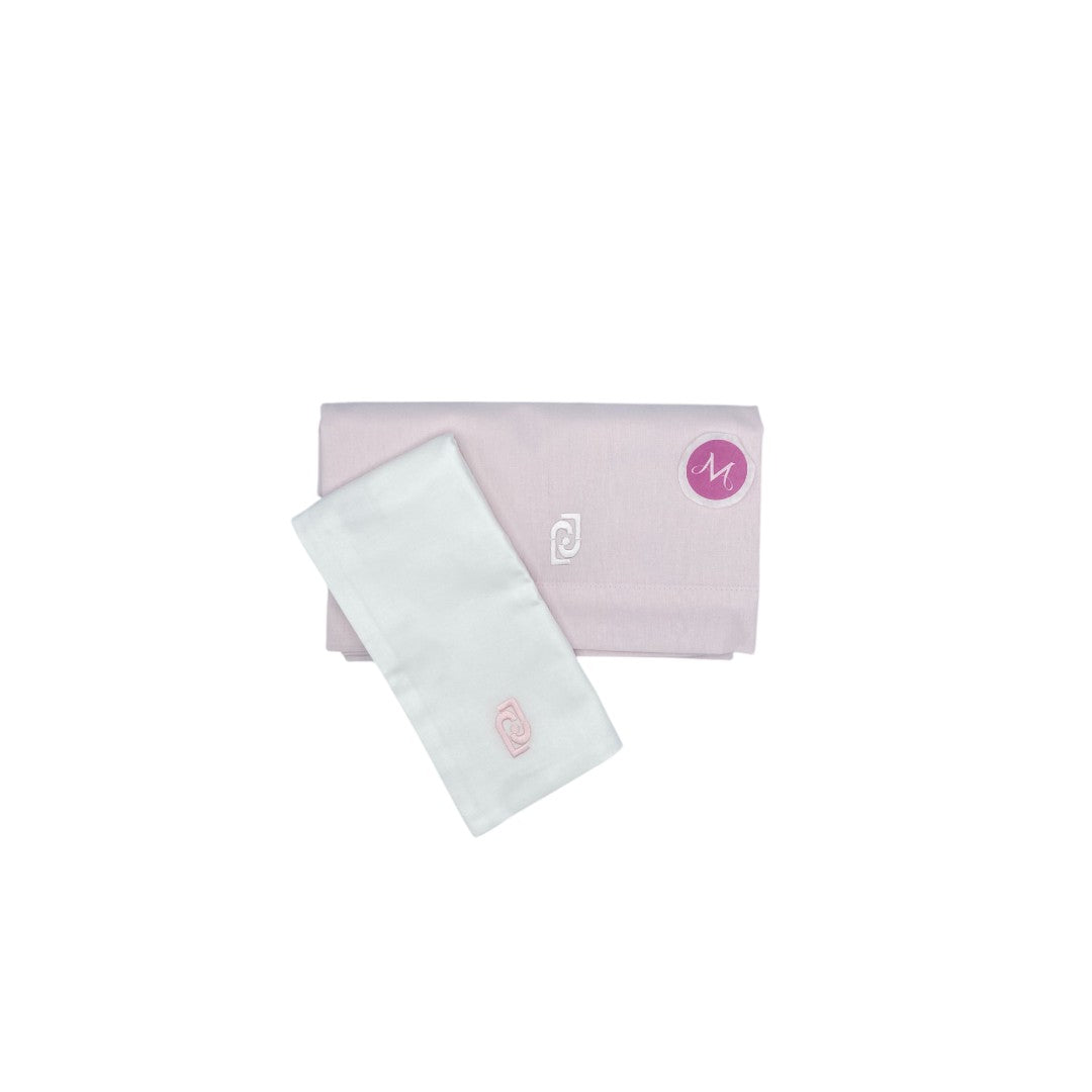 Liu Jo Baby Set 3 Pezzi Lettino Serie Bicolor Bianco Rosa BL467L - 00270