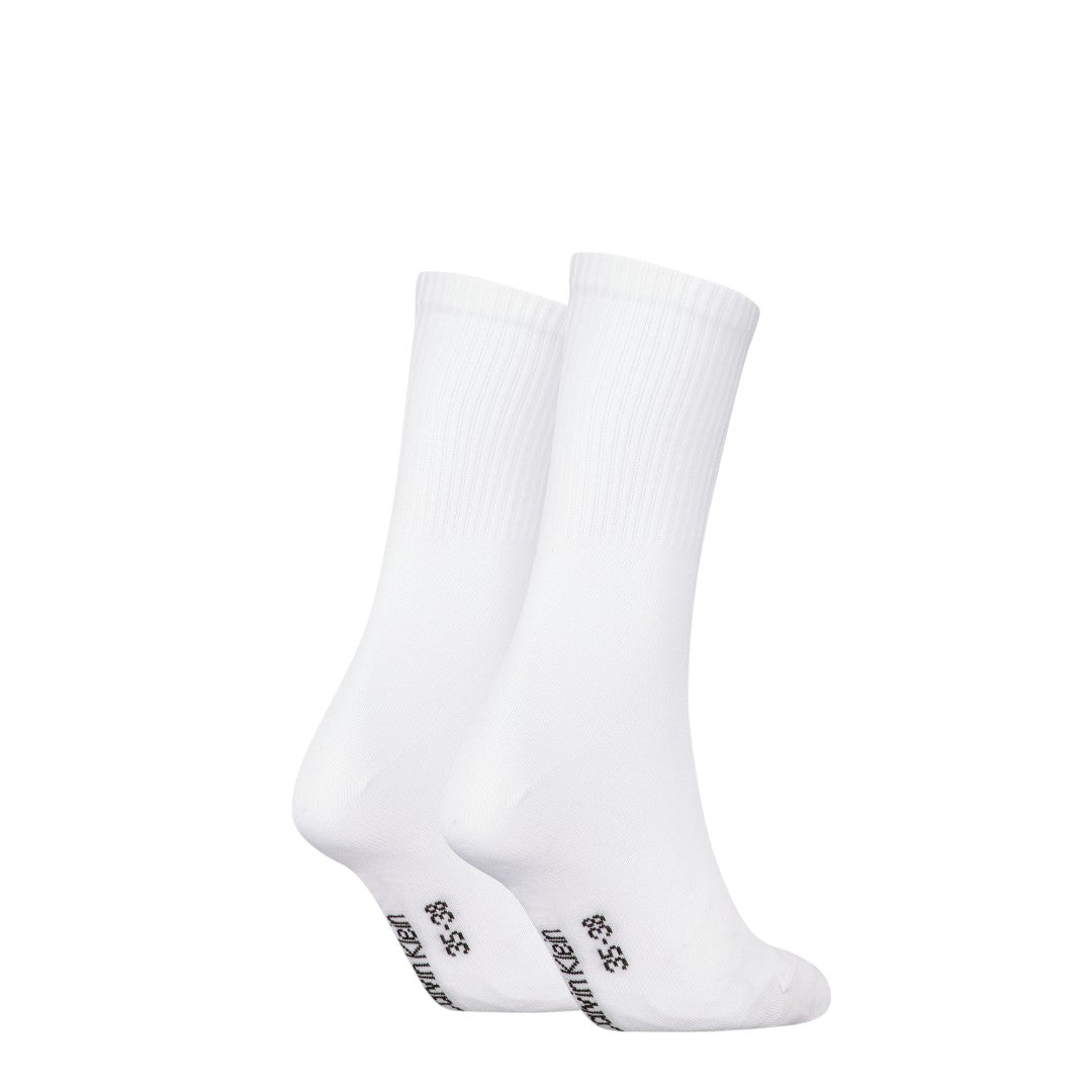 Calvin Klein Donna 2P Calze Monogram bianco - 701228811 002 801