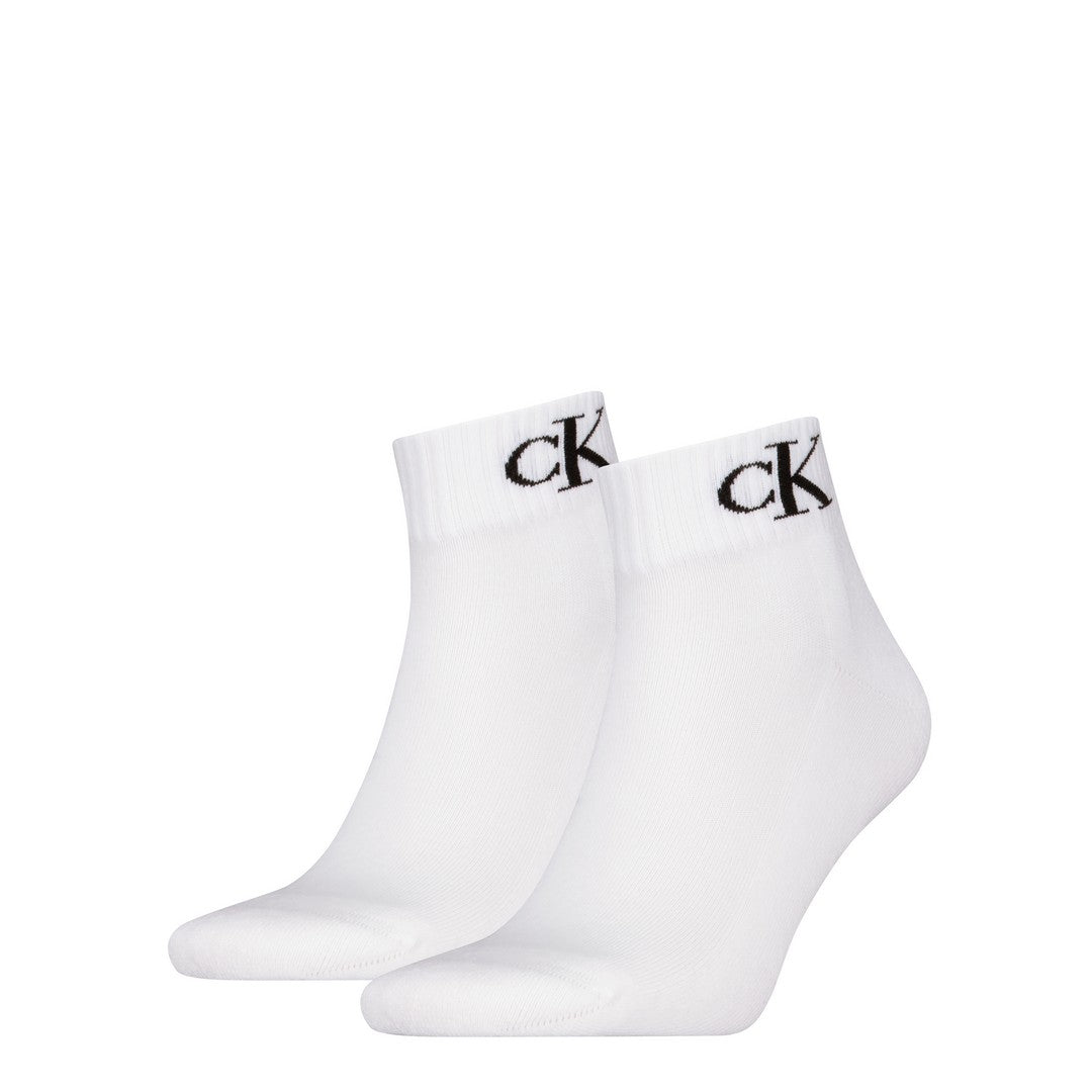 Calvin Klein Uomo 2P Quarter Monogram Bianco 701228802 002 805