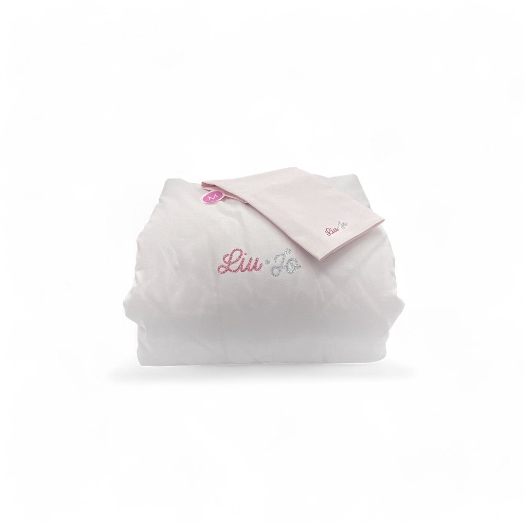 Liu Jo Baby Parure copripiumino 4pezzi lettino Glitter Bicolor Rosa BL500L 00090