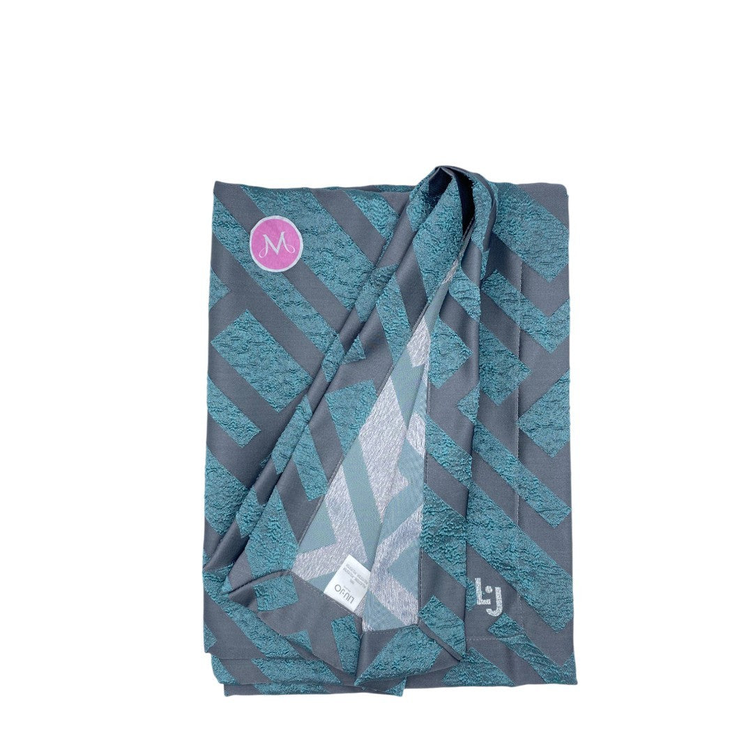 Liu Jo Runner Jacquard Intrico con logo LJ glitterato Ottanio  LT612B 00234