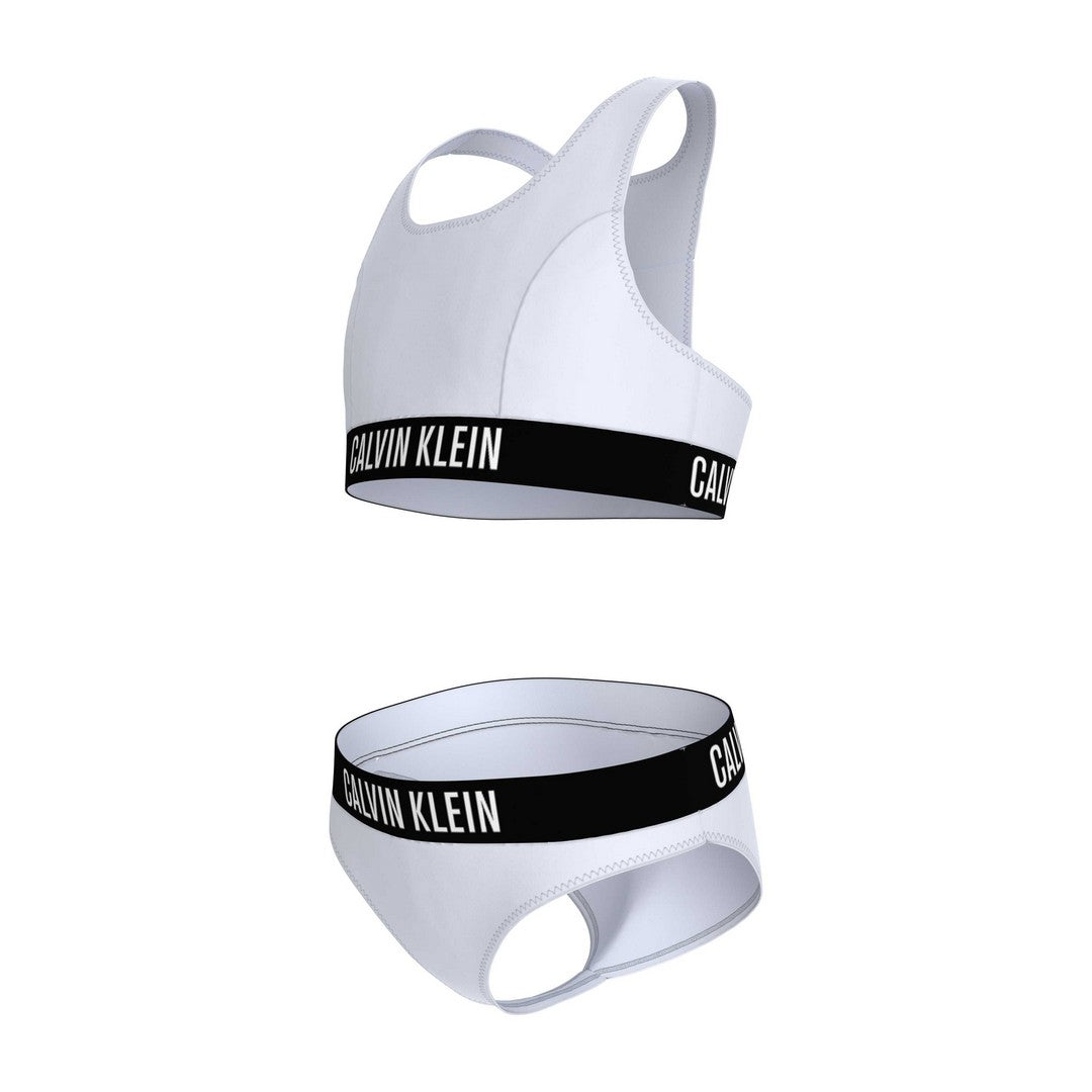 Calvin Klein Bikini Bambina Brilliant White - KY0KY00091T-YAA