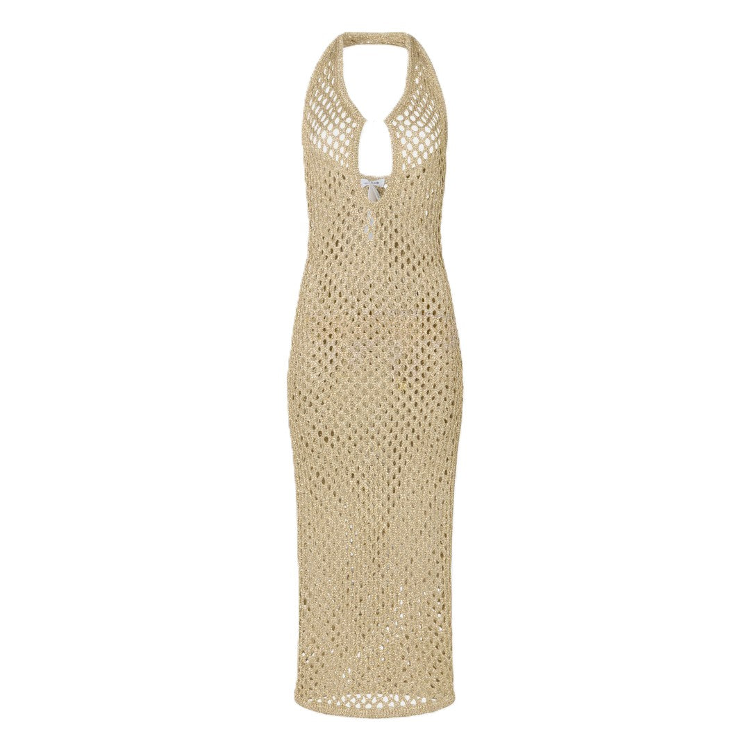 Chantelle Beachwear Abito Lungo Metallizzato Metallic-C22R