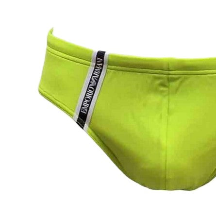Emporio Armani Beachwear Slip Mare uomo Lime Punch - EM000570 AF12333 U7084