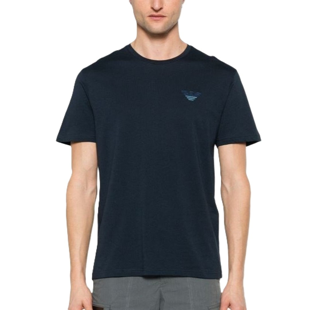 Emporio Armani Beachwear T-Shirt uomo Armani Blu - EM000574 AF12334 UB102