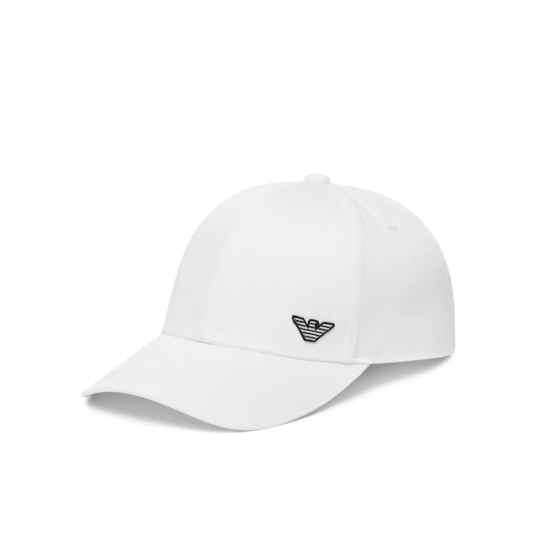 Emporio Armani Beachwear Cappello visiera Off White - EX000004 AF12603 U0011