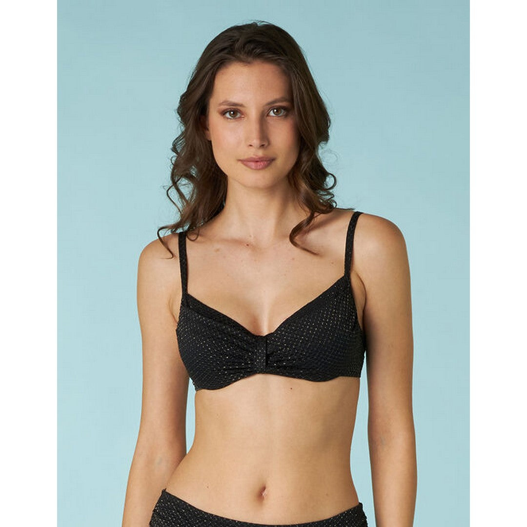 Lovable Beachwear donna Top Bikini Ferretto Con Arriccio Jacquard - 9L0D49  0IK