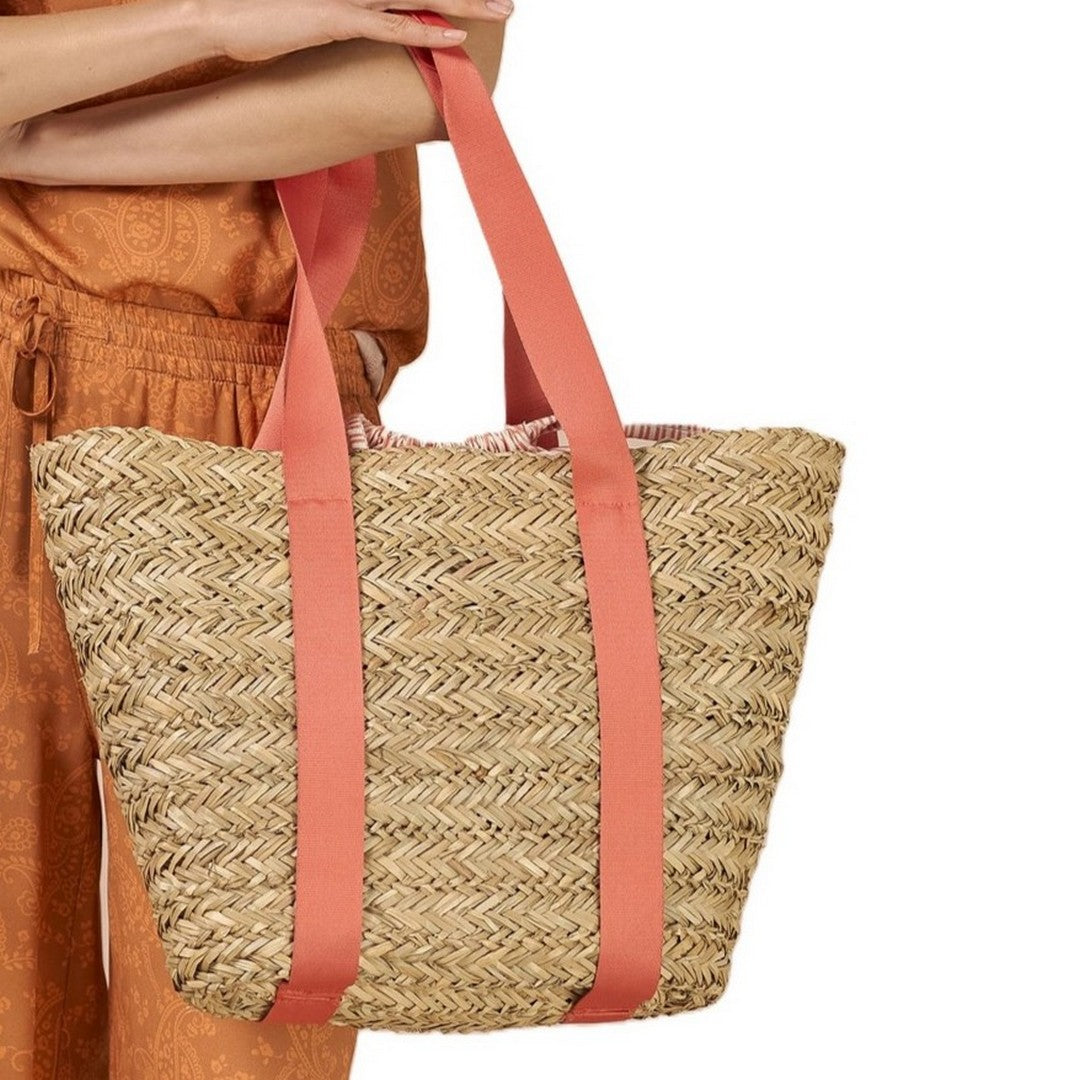 Noidinotte Borsa Con Chiusura A Sacchetto Cartapaglia - TR001348PB401