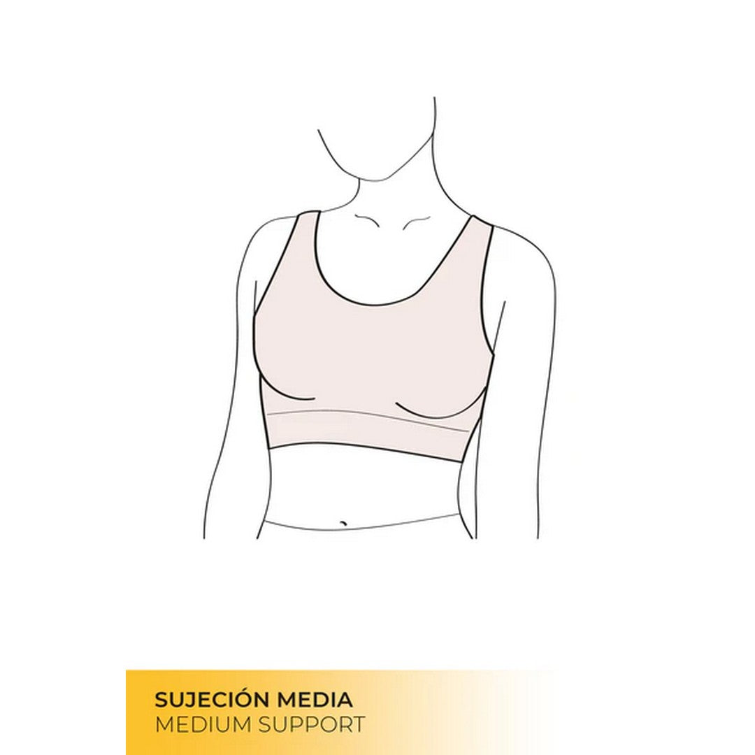 Ysabel Mora Reggiseno Sportivo Donna A Supporto Medio - 70906