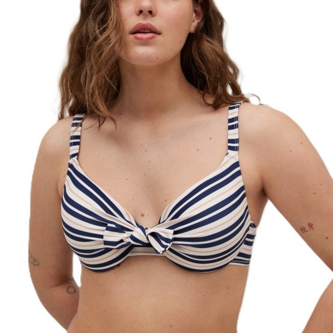 Ysabel Mora Beachwear Top Bikini Con Ferretto E Coppa Donna - 82940