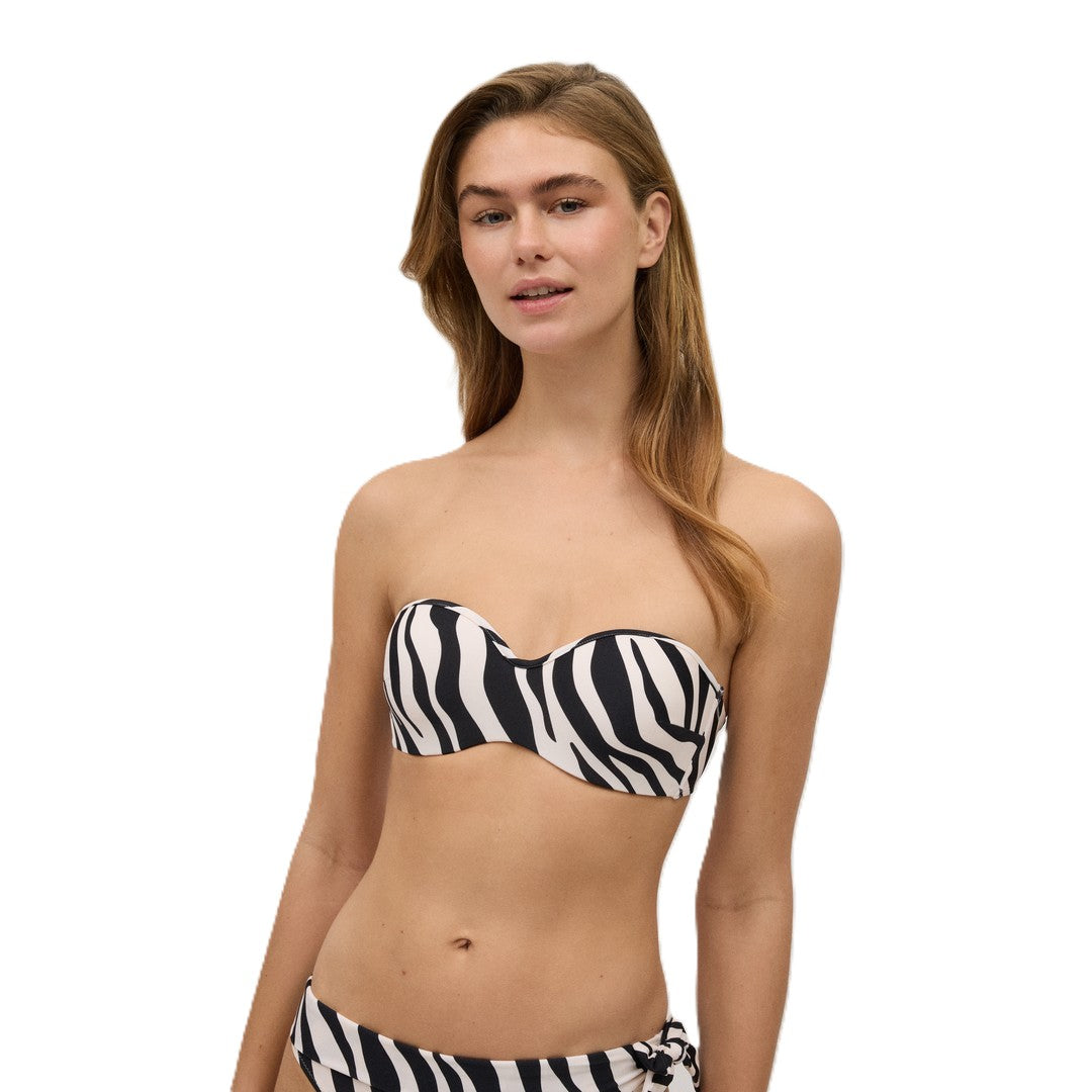 Ysabel Mora Beachwear Top Bikini Fascia Stampa AnimalierDonna - 83056