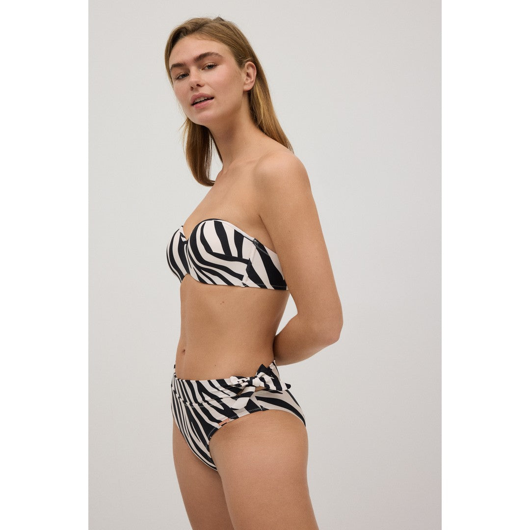 Ysabel Mora Beachwear Slip Bikini Midi Stampa Animalier Donna - 83057
