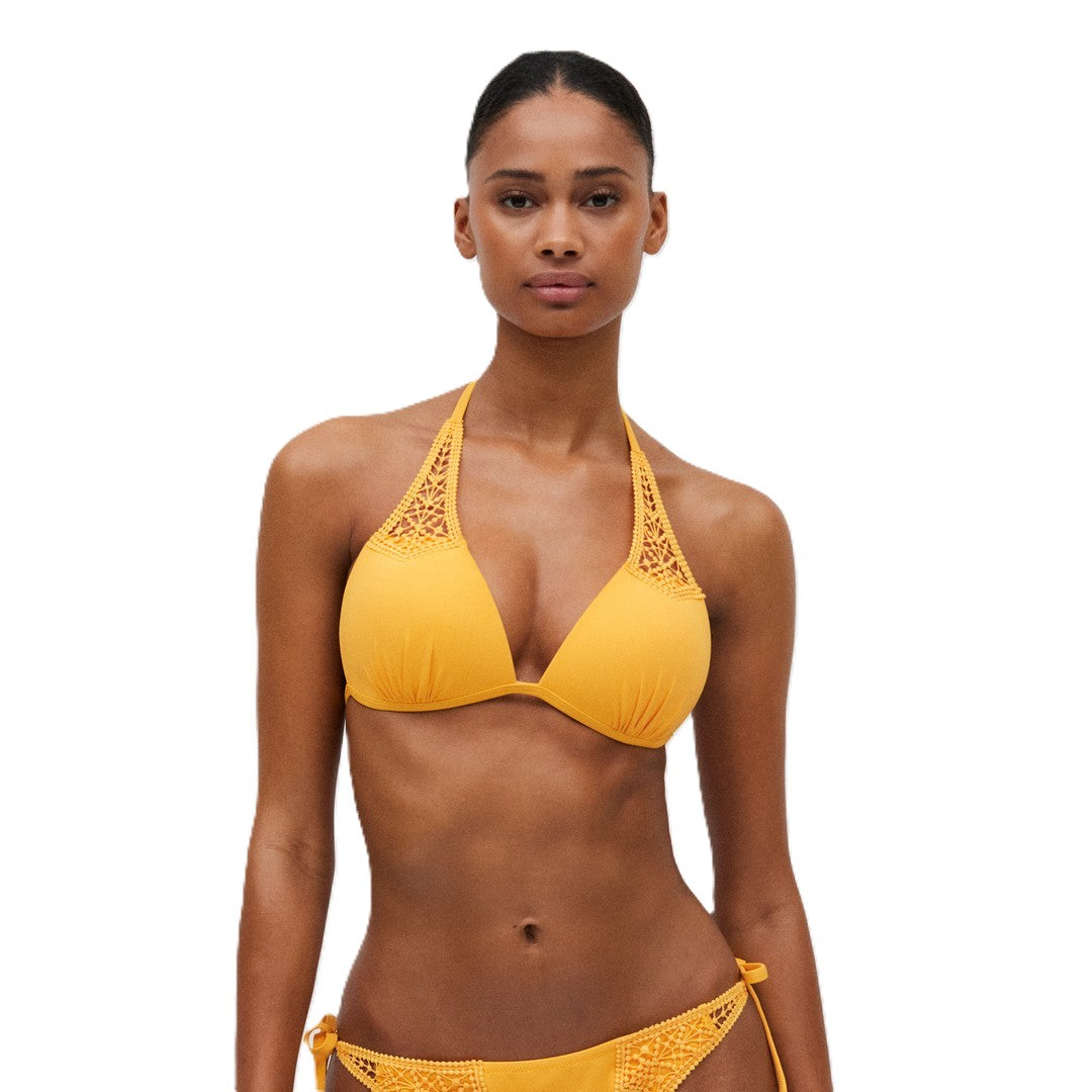 Ysabel Mora Beachwear Top Triangolo Con Push-Up Uncinetto Donna - 83131