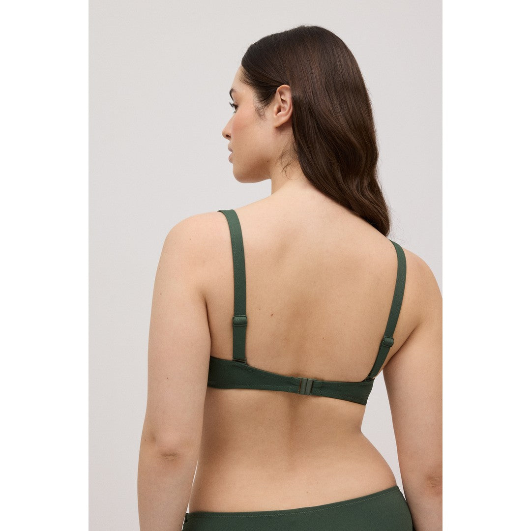 Ysabel Mora Beachwear Top Bikini Con Ferretto E Coppa C Donna - 83152