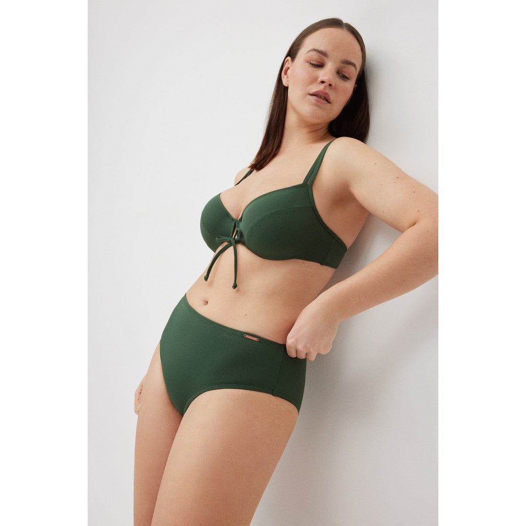 Ysabel Mora Beachwear Slip Bikini Vita Alta Snellente In MicropiquéDonna - 8315
