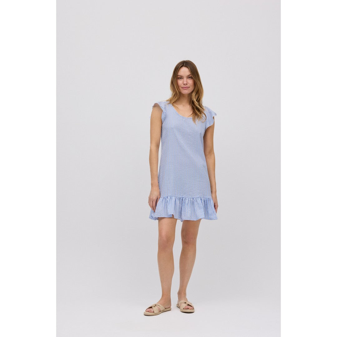 Ysabel Mora Beachwear Abito Corto Annodato Sul Retro Donna - 86120