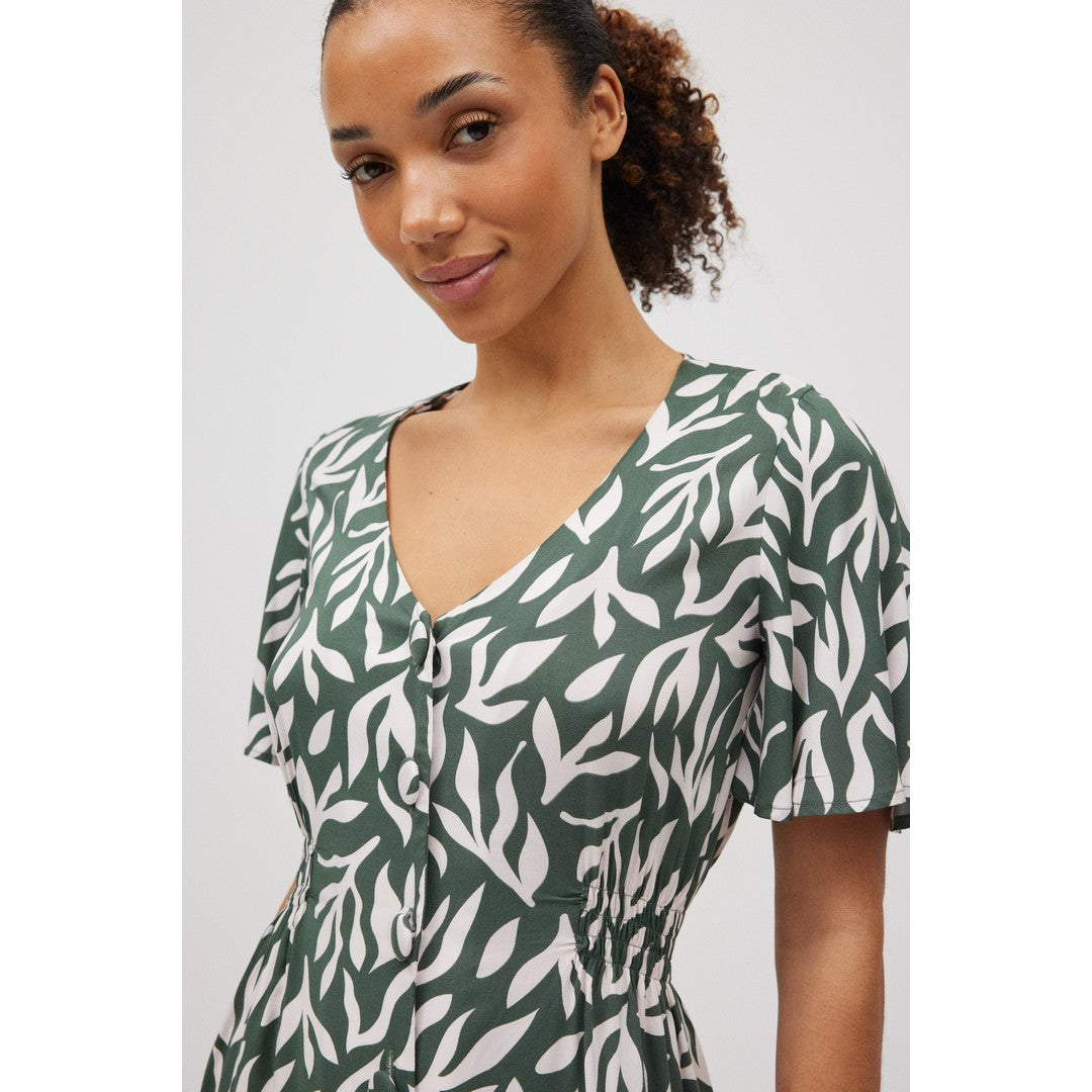Ysabel Mora Beachwear Abito Corto Stampato Con Scollo A V Donna - 86164