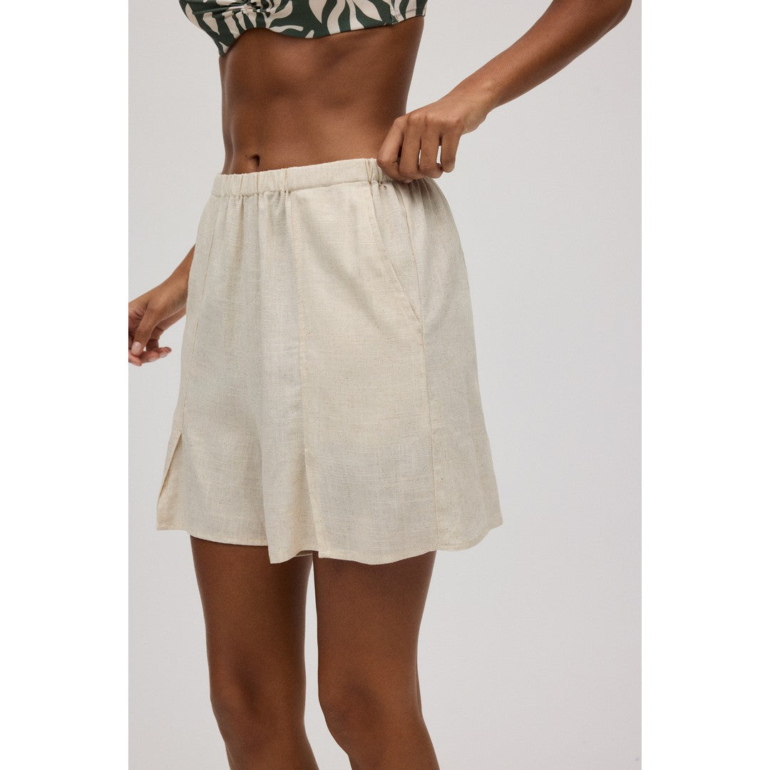 Ysabel Mora Beachwear Pantaloncini Di Lino Donna - 86169