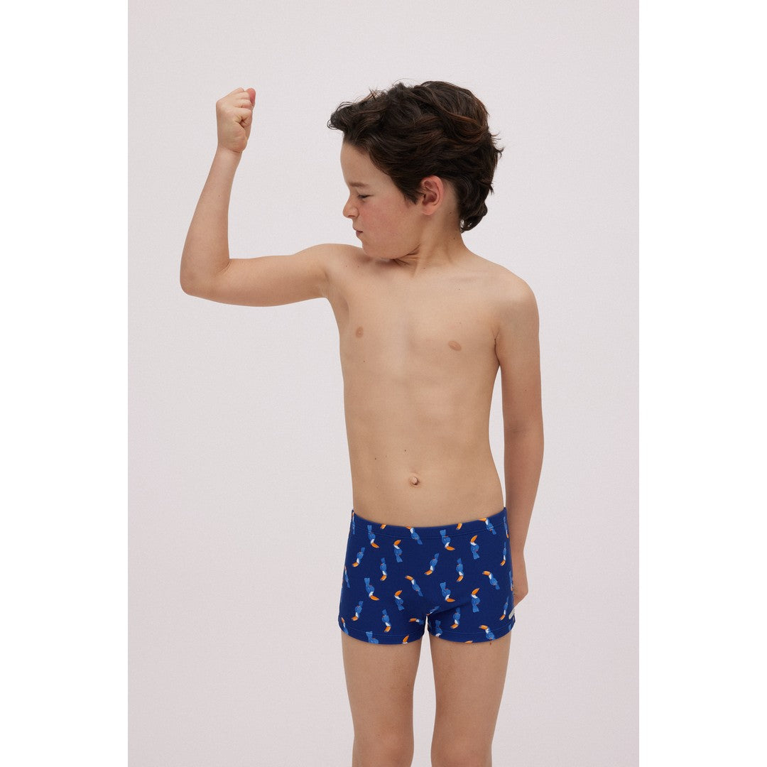 Ysabel Mora Beachwear Costume Boxer Da Bambino Con Stampa - 93060