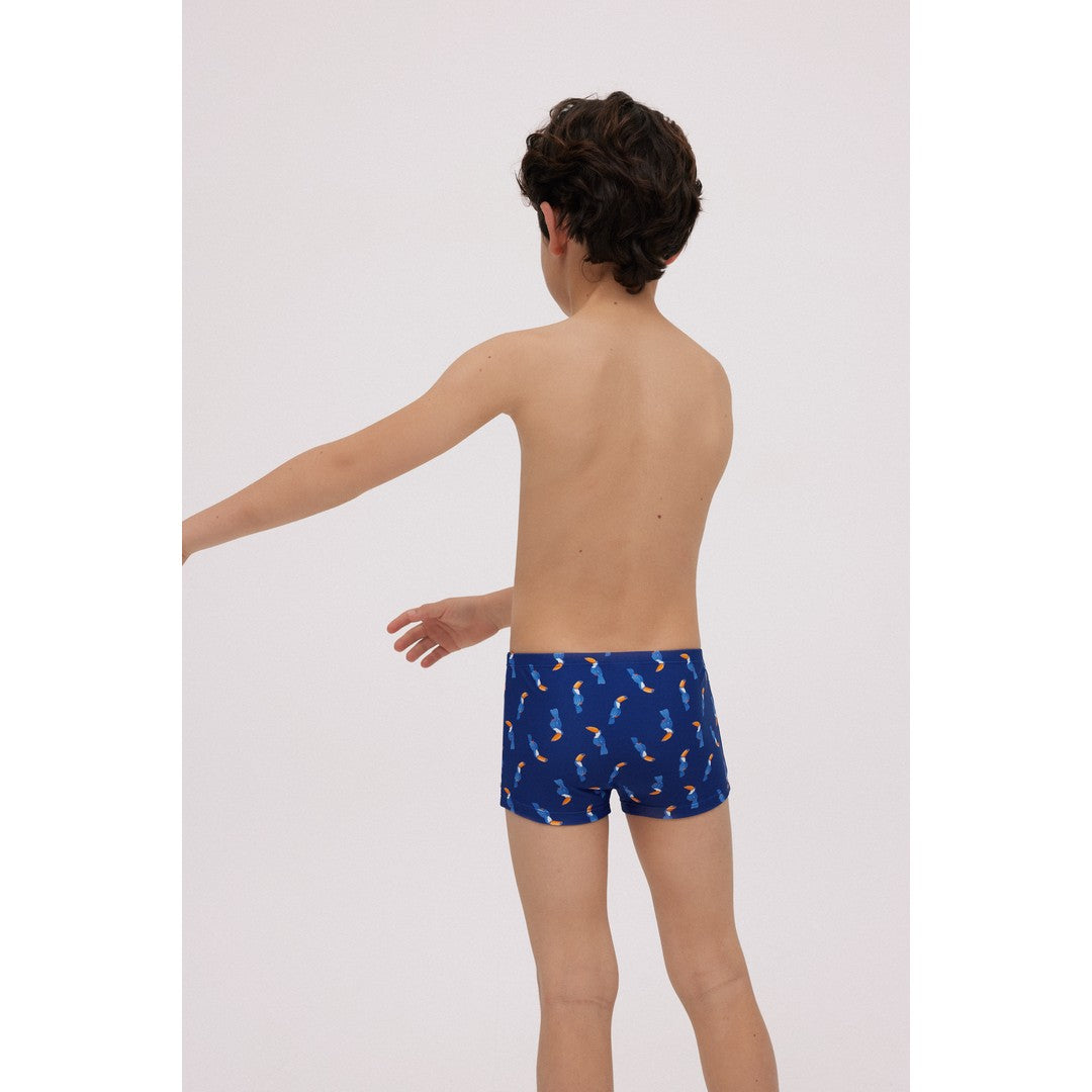 Ysabel Mora Beachwear Costume Boxer Da Bambino Con Stampa - 93060