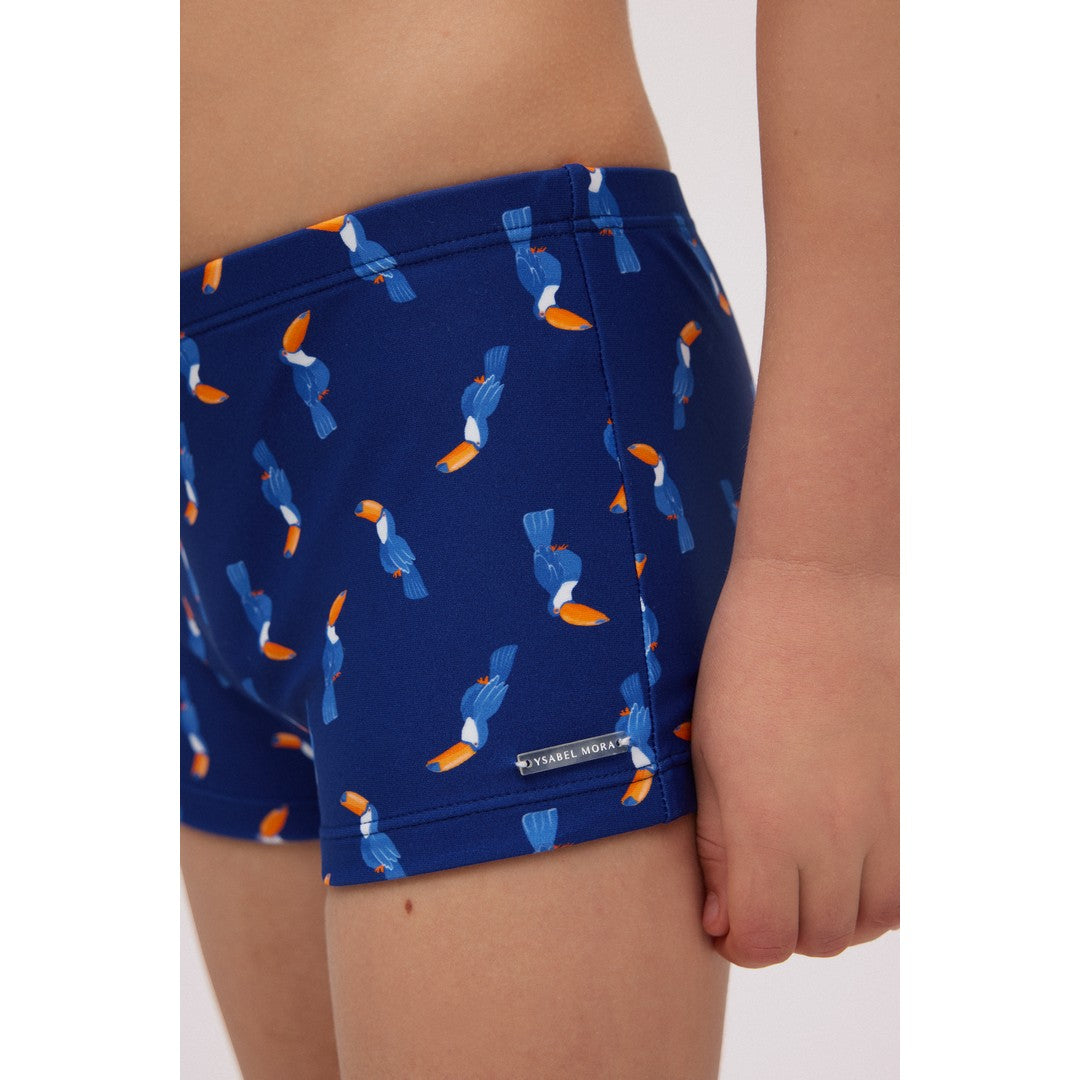 Ysabel Mora Beachwear Costume Boxer Da Bambino Con Stampa - 93060