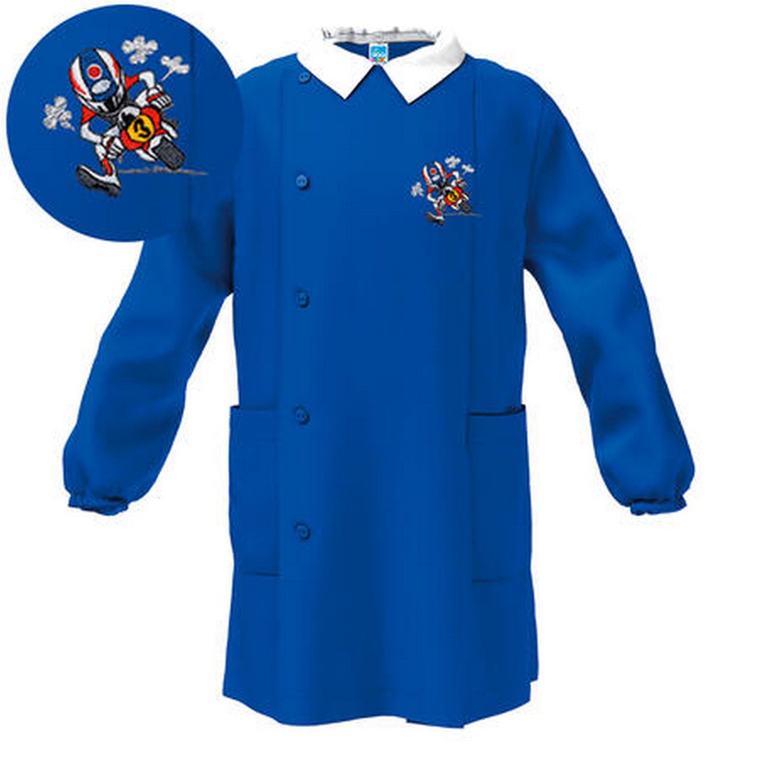 Siggi Happy School Grembiule Scuola Bambino Con Bottoni