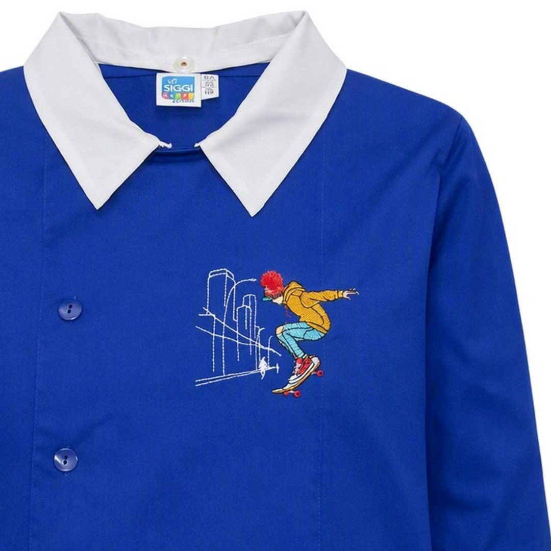 Siggi Happy School Grembiule Scuola Bambino Con Bottoni