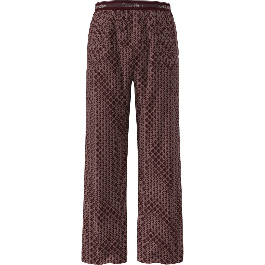 Calvin Klein Set Pigiama Uomo Manica Lunga E Pantaloni In Popeline Di Cotone