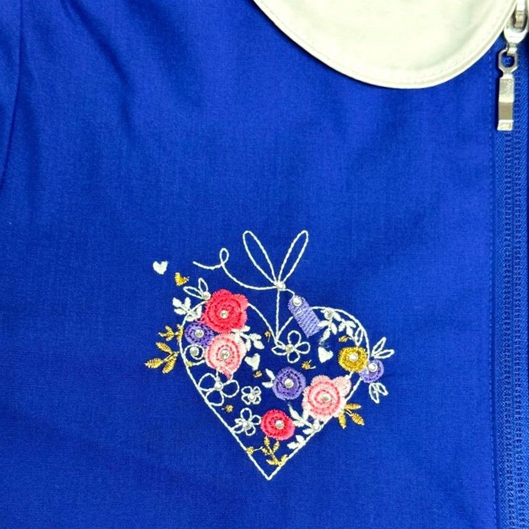 Siggi Happy School Grembiule Scuola Bambina Con Zip