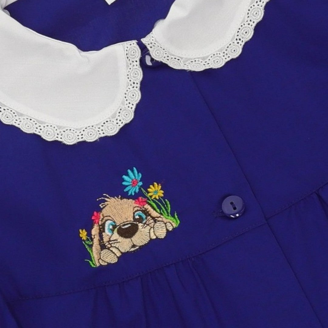 Siggi Happy School Grembiule Scuola Bambina Con Bottoni