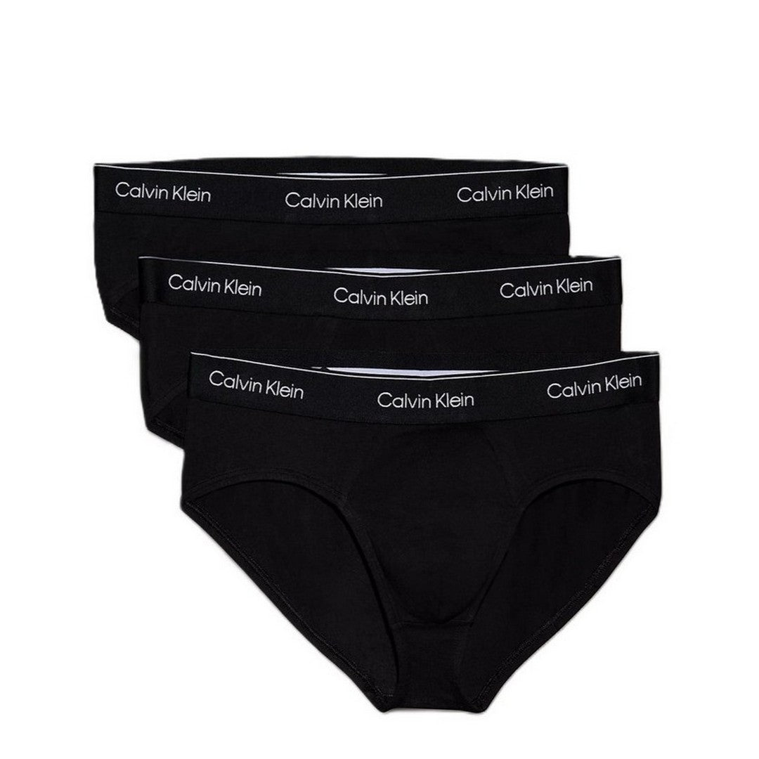 Calvin Klein Underwear Uomo Slip In Confezione Da 3 - Cotton St - LV00NB4388 TM6