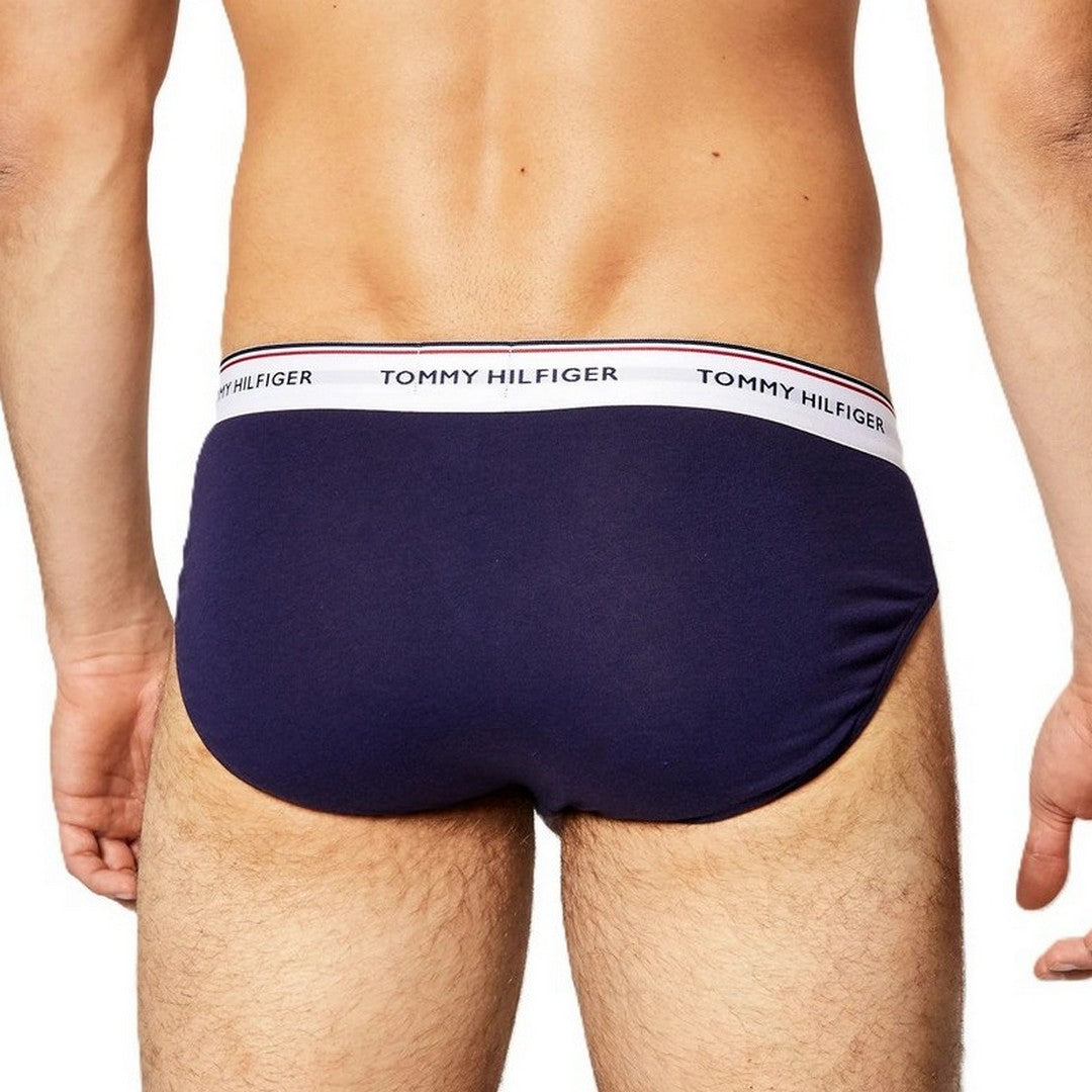 Tommy Hilfiger Slip Uomo 3Pack Premium Essential Cotton Stretch 1U87903766 904