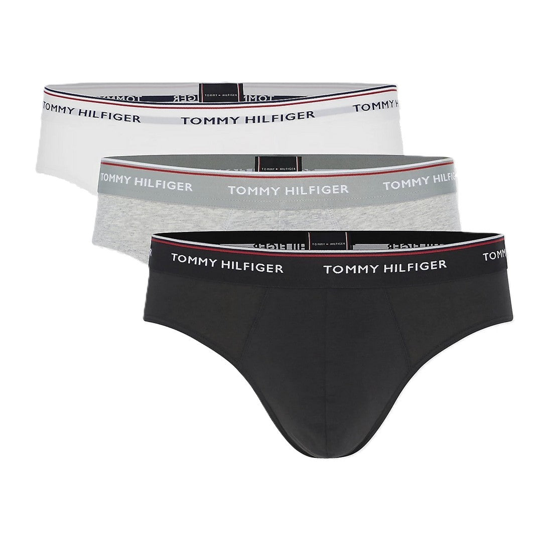 Tommy Hilfiger Slip Uomo 3Pack Premium Essential Cotton Stretch 1U87903766 904