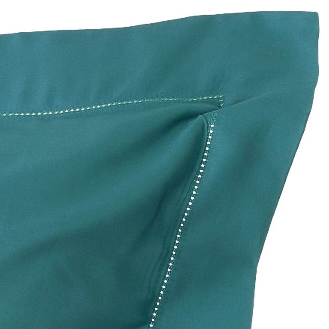 Maestri Cotonieri Home Coppia Federe in Raso di Cotone orlo a giorno