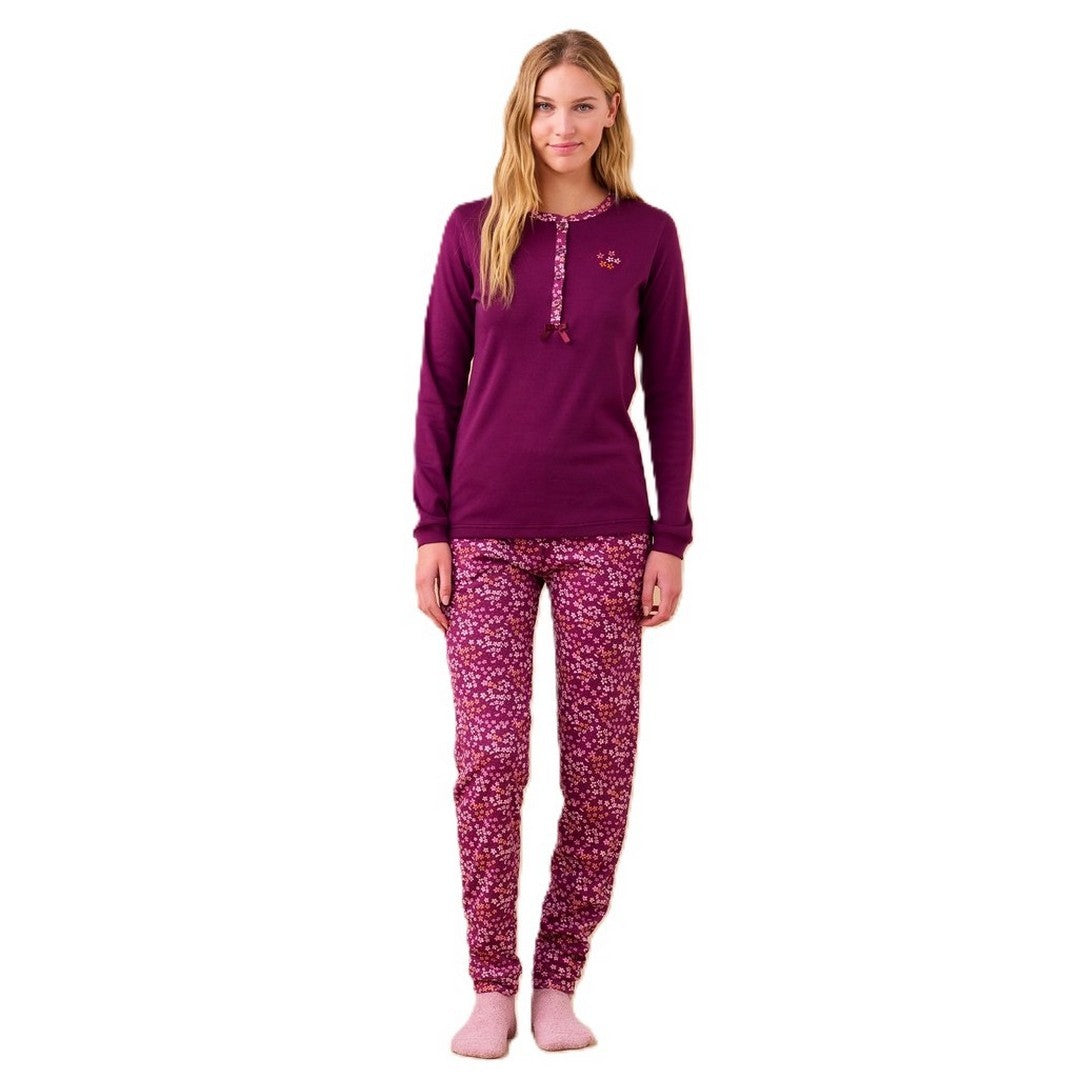 Noidinotte Pigiama Donna Caldo Cotone - FA009267